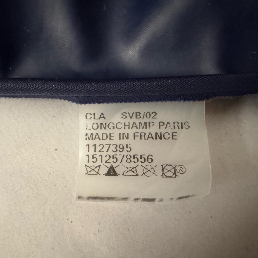 Longchamp Elegant Navy Blue Women's Bag - Picture 12 of 16